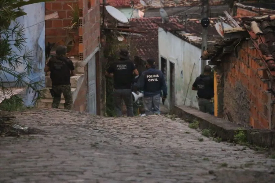 Suspeito foi localizado no Povoado de Nova Trindade | Foto: Divulgação | Polícia Civil