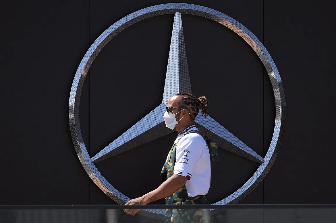 O heptacampeão da Fórmula 1, Lewis Hamilton | Foto: Lluis Gene | AFP