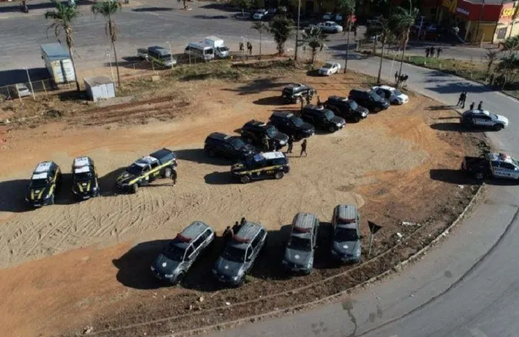 Operação conta com mais de 200 policiais, drones e helicópteros | Foto: Divulgação