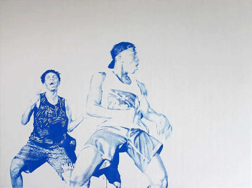Trabalho feito a partir de vídeo da coreografia do Ballet Puro Swing, com os dançarinos Luís Souza e Samurai | Foto:RV Cultura e Arte | Divulgação