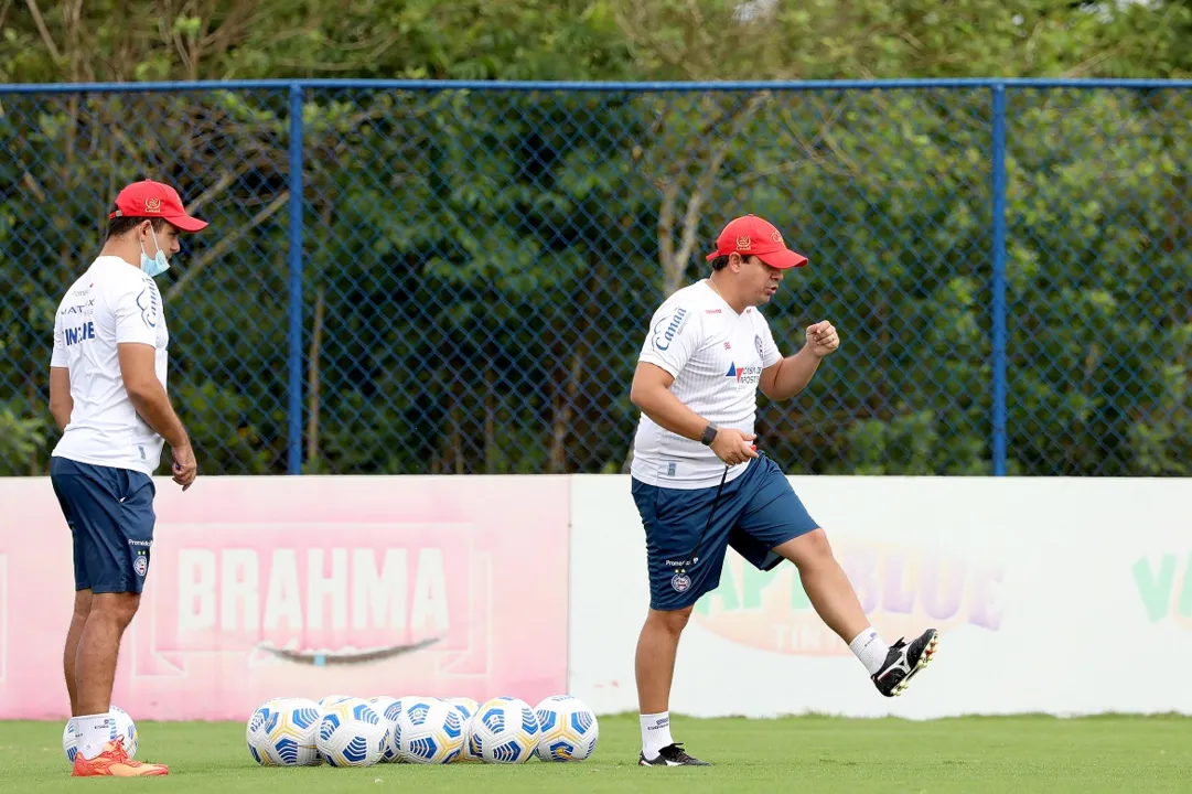 Dado indicou que jogadores desgastados podem entrar num rodízio | Foto: Felipe Oliveira | EC Bahia