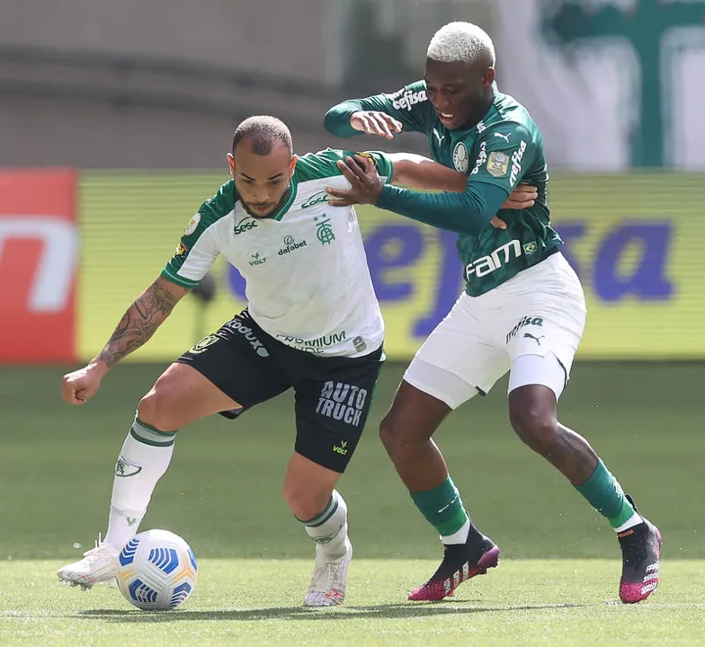 Meia esteve em campo neste domingo contra o América Mineiro | Foto: Cesar Greco | SE Palmeiras