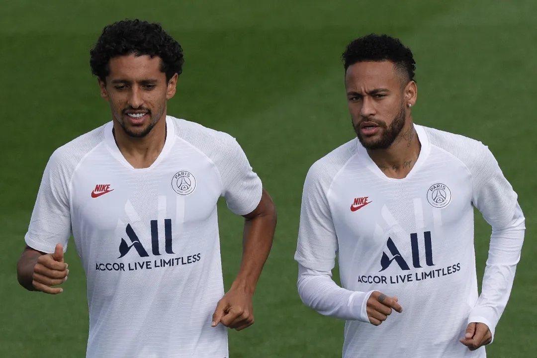 A dupla seria dois dos três atletas acima de 24 anos pretendidos pelo técnico André Jardine, da Seleção Olímpica | Foto: Geofrroy Van Der Hasselt | AFP