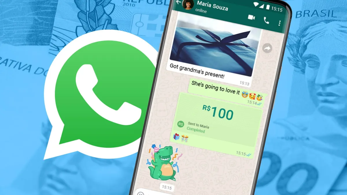 Para usar o WhatsApp Pay é necessário cadastrar um cartão de débito ou cartão múltiplo com a função de débito | Foto: Divulgação