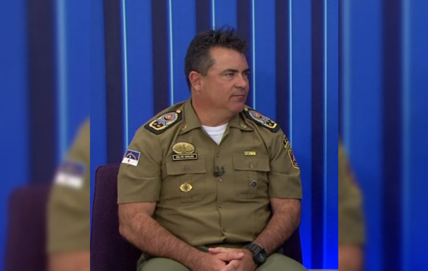 Ex-comandante da Polícia Militar, Coronel Vanildo Maranhão