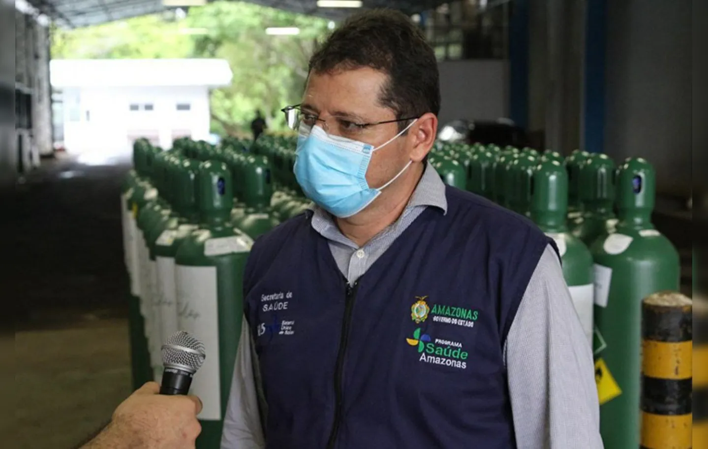 Campelo esteve a frente da Secretaria da Saúde do Amazonas durante o colapso no inicio no ano | Foto: Divulgação | Saúde AM