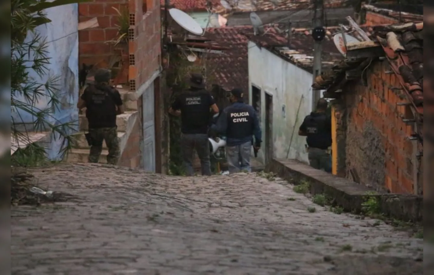Suspeito foi localizado no Povoado de Nova Trindade | Foto: Divulgação | Polícia Civil