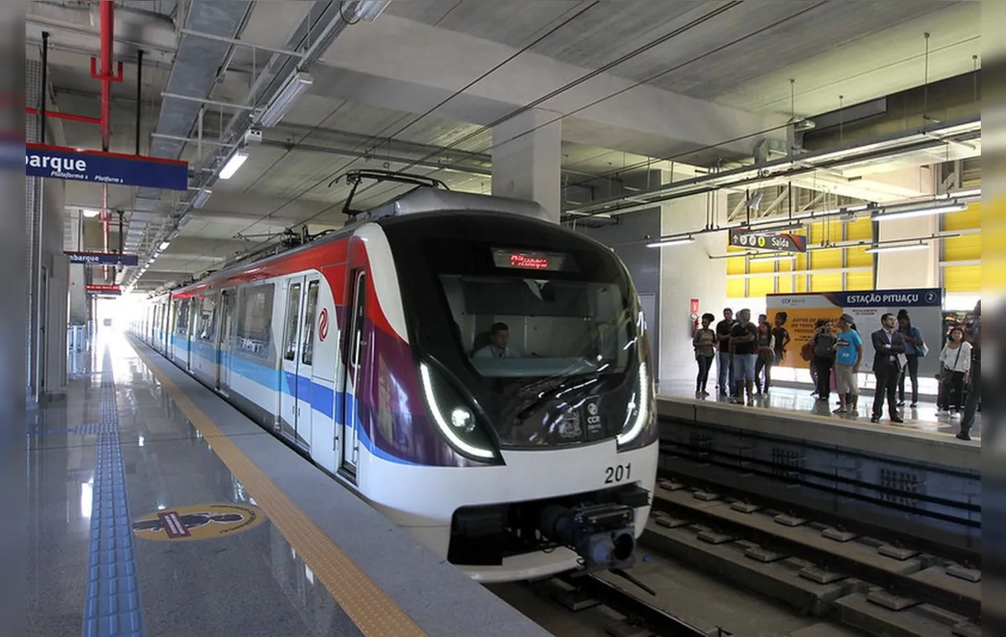 Metrô completa sete anos de operação | Foto: Camila Souza | GOVBA
