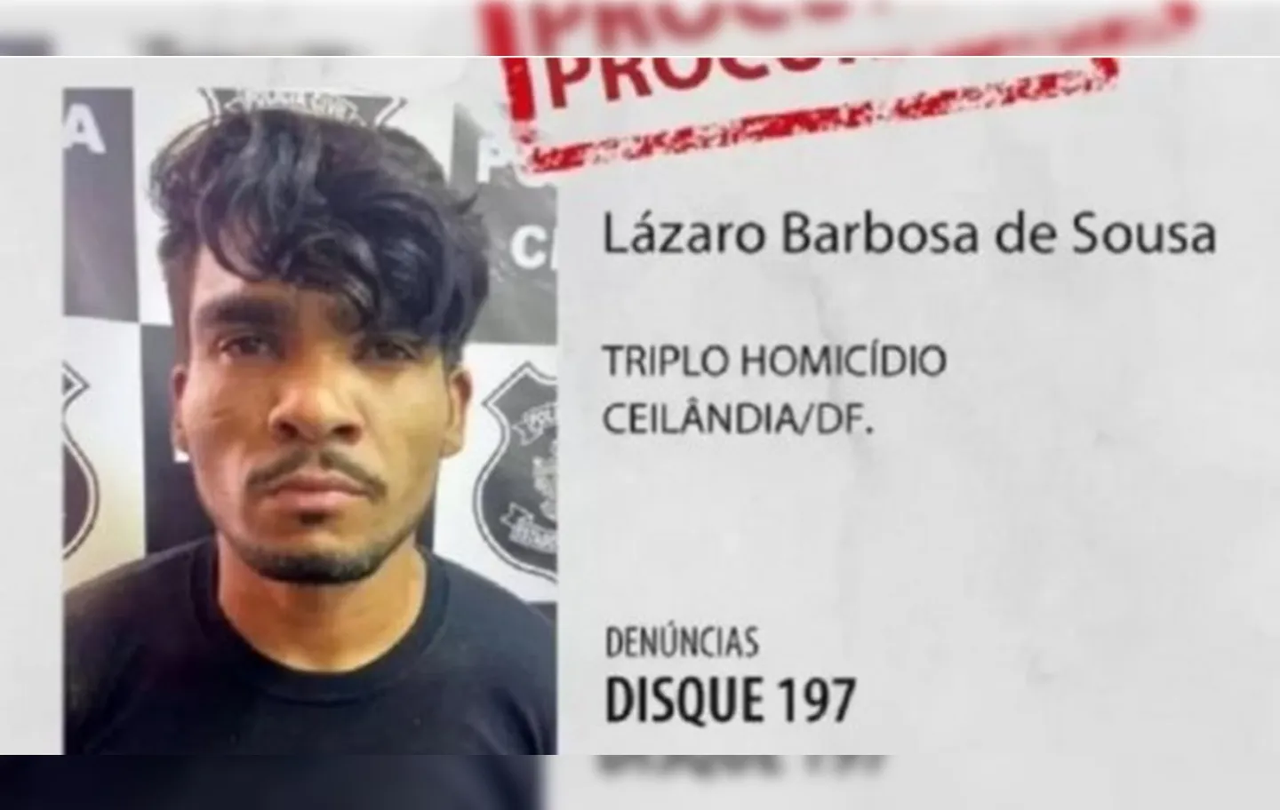 Lázaro tem 32 anos e nasceu em Barra do Mendes, na Bahia | Foto: Divulgação | PMDF