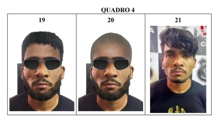 Imagem ilustrativa da imagem Polícia Civil divulga imagens de possíveis disfarces do suspeito de chacina no DF