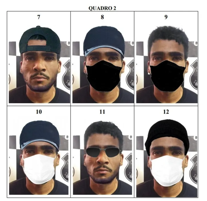 Imagem ilustrativa da imagem Polícia Civil divulga imagens de possíveis disfarces do suspeito de chacina no DF