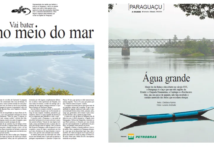 Imagem ilustrativa da imagem No Dia Mundial do Meio Ambiente, A TARDE fez bela homenagem ao Paraguaçu