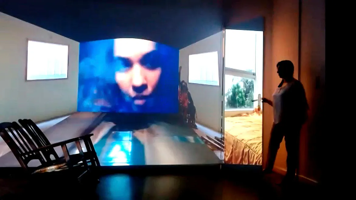 A montagem traz o talento dos artistas do Muta Multimedia, que dialogam com a cena dos intérpretes | Fotos: Divulgação