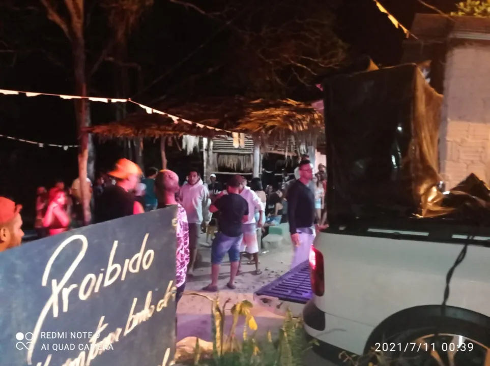 Festa paredão e corrida de cavalos causaram aglomerações em Itororó e Jequié | Foto: Divulgação | SSP-BA