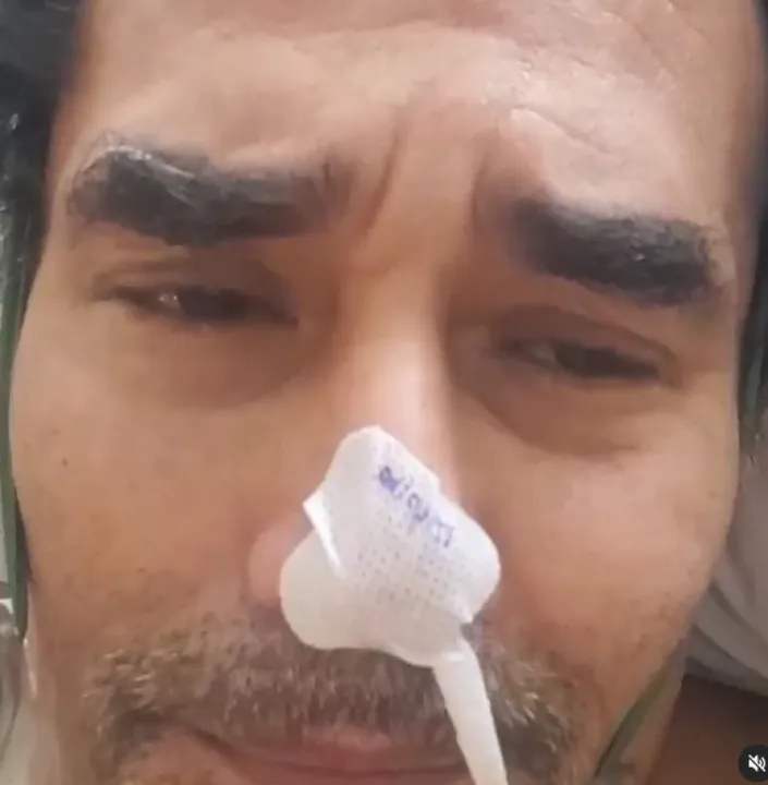 Szafir está internado desde o dia 22 de junho | Foto: Reprodução | Instagram