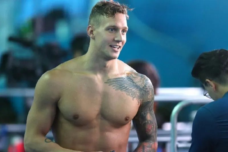 O fenômeno americano Caeleb Dressel é apresentado como o provável protagonista desta edição na natação | Foto: Reprodução