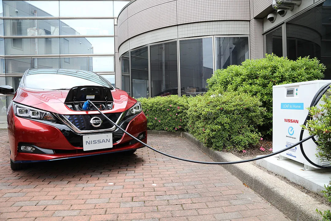 Nissan disponibiliza o Leaf para complementar a frota de elétricos | Fotos: Divulgação