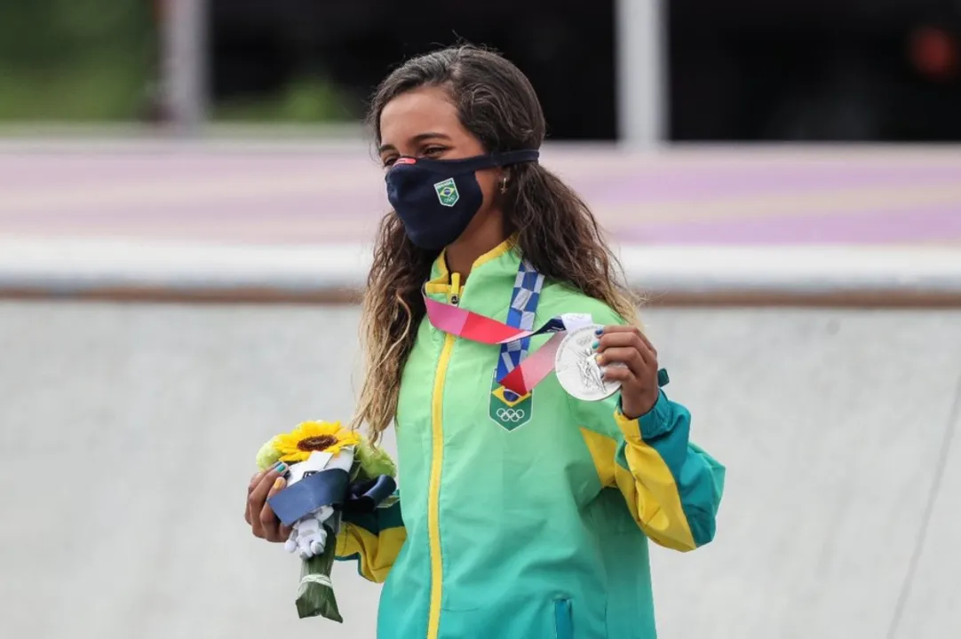 Ela se tornou a brasileira mais jovem a conquistar uma medalhas nas Olímpiadas | Foto: Wander Roberto | COB