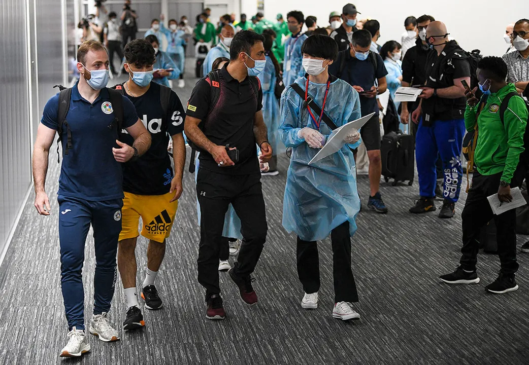 Cinquenta e seis atletas receberam bolsas e 29 foram escolhidos para participar dos Jogos de Tóquio | Foto: Kazuhiro Nogi | AFP