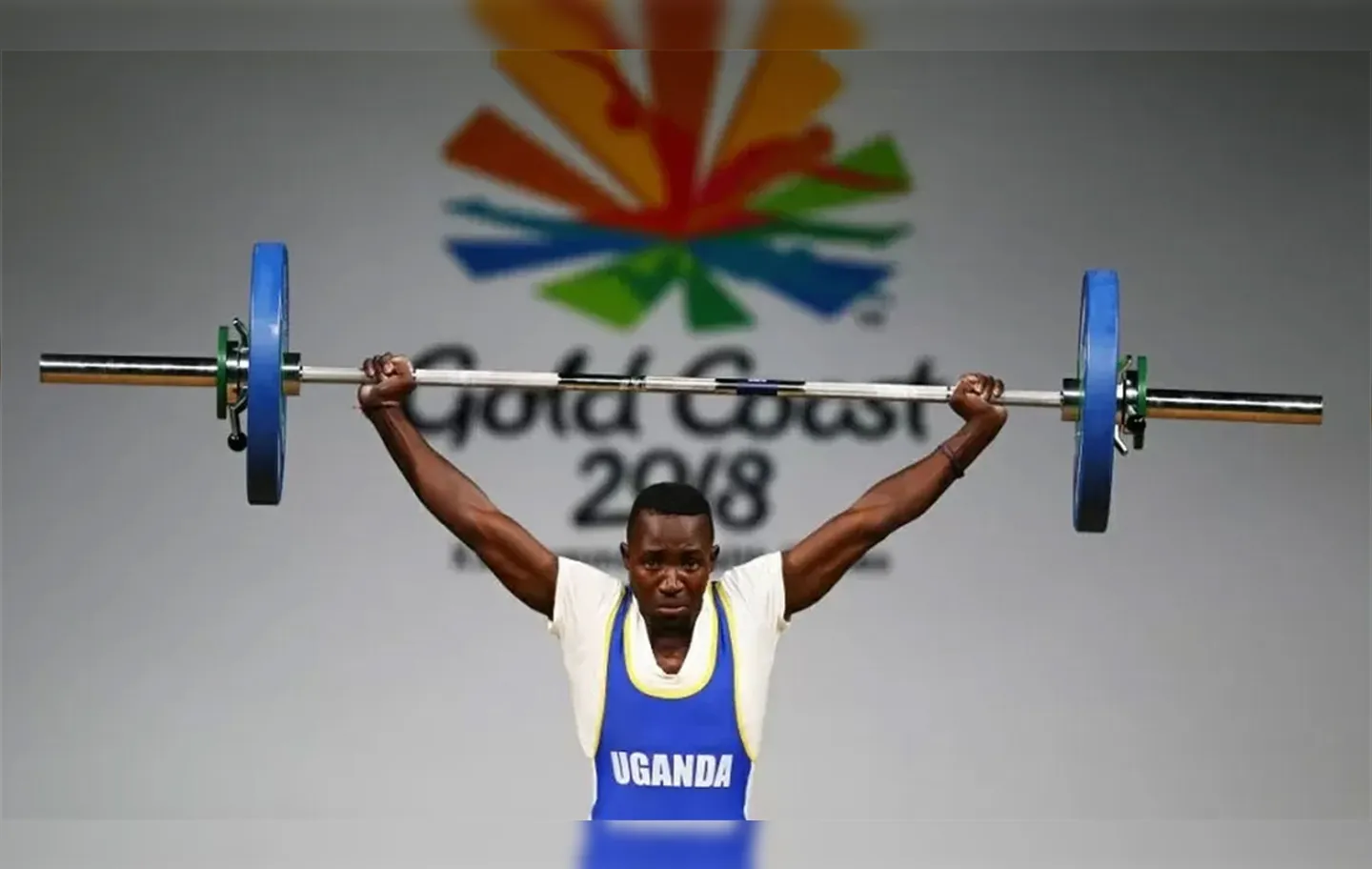 Julius Ssekitoleko, atleta de Uganda do levantamento de peso | Foto: Dean Mouhtaropoulos | Getty Images