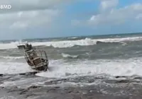 Ventos de até 60 km/h estão previstos no litoral baiano, a partir de Caravelas