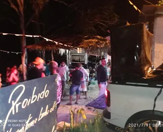 Polícia Militar encerra eventos clandestinos com mais de 200 pessoas