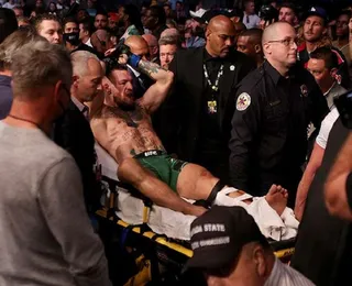 Devido à fratura no tornozelo, Mcgregor tem suspensão médica até 2022