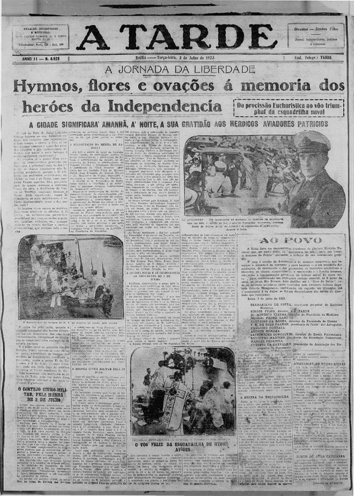 Imagem ilustrativa da imagem Centenário da libertação ganhou cobertura especial durante 10 dias