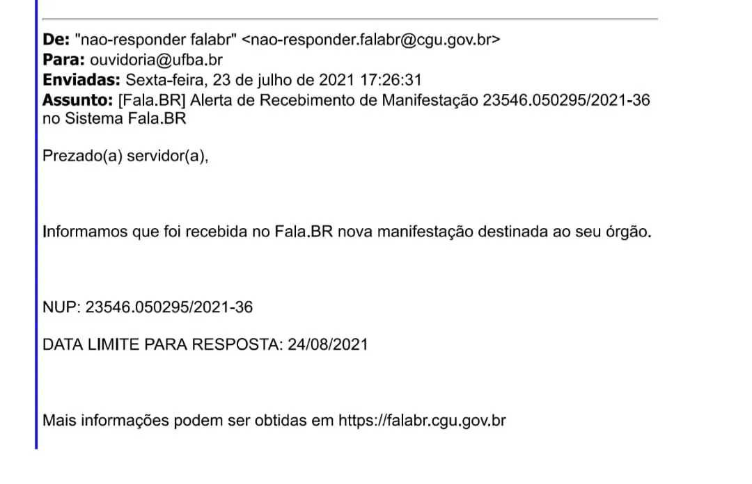 Imagem ilustrativa da imagem Ufba tem até dia 24 para responder à CGU sobre investigação contra presidente do CRO-BA