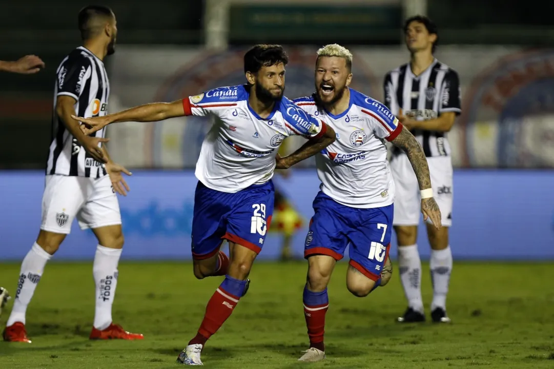 Juninho Capixaba entrou no time de última hora e marcou o segundo gol do Esquadrão | Foto: Felipe Oliveira | EC Bahia