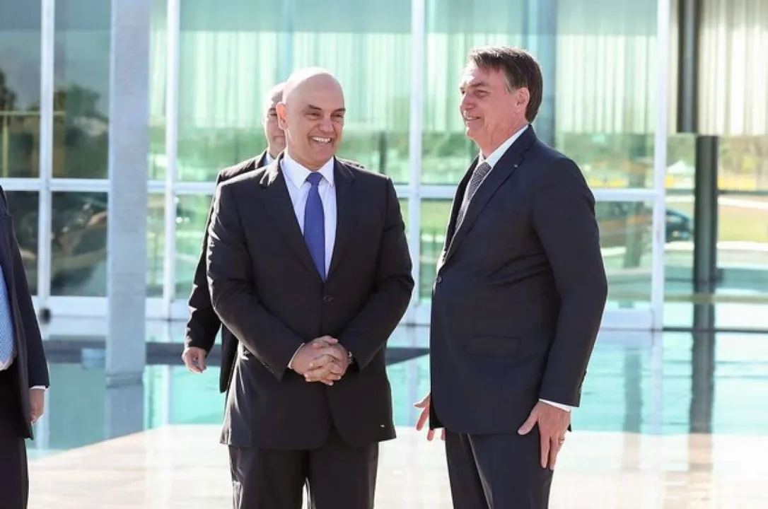 Bolsonaro encaminhou na sexta um pedido de impeachment contra o ministro do STF | Foto: Marcos Corrêa | PR