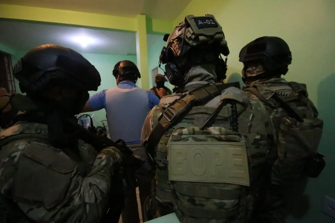 Após negociação com a polícia, os moradores foram liberados | Foto: Divulgação | SSP-BA