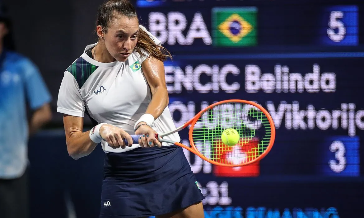 Stefani festeja 24 anos e chegada ao 22º lugar nas duplas | Foto: Gaspar Nóbrega | COB