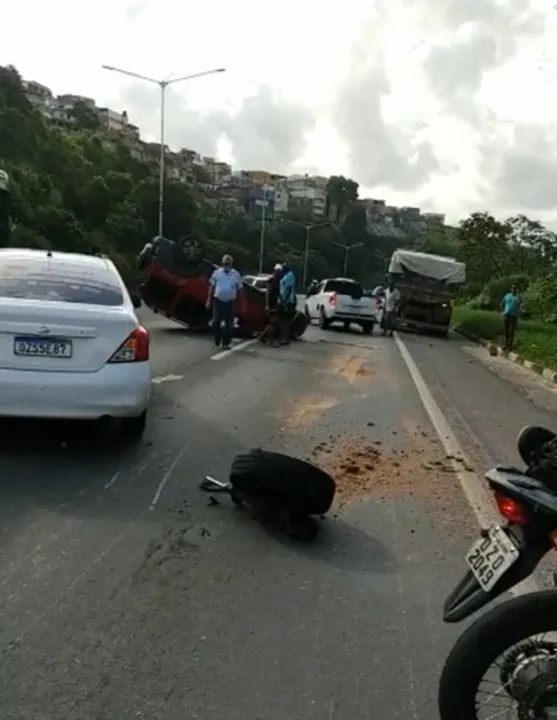 Não há detalhes sobre o estado de saúde das vítimas | Foto: Cidadão Repórter