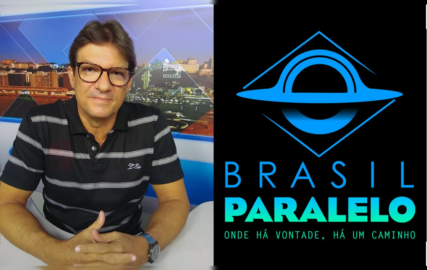 Professor criticou indicação de conteúdo produzido pela Brasil Paralelo | Foto: Montagem/ Reprodução/ Divulgação