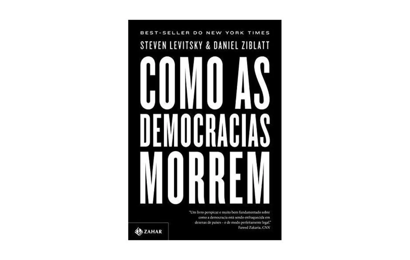 No livro “Como as Democracias morrem” (Ed. Zahar), lançado em 2018, os cientistas políticos norte-americanos Steven Levitsky e Daniel Ziblatt traçam um panorama sombrio para as democracias