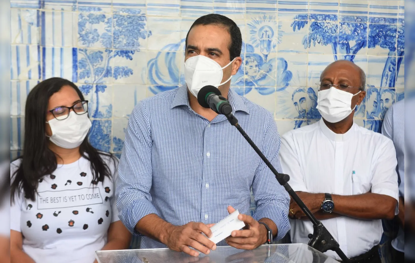 O prefeito de Salvador, Bruno Reis, detalhou a situação da campanha de vacinação da cidade | Foto: Reprodução