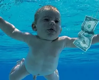 'Bebê' que foi capa do disco 'Nevermind', processa Nirvana por exploração sexual