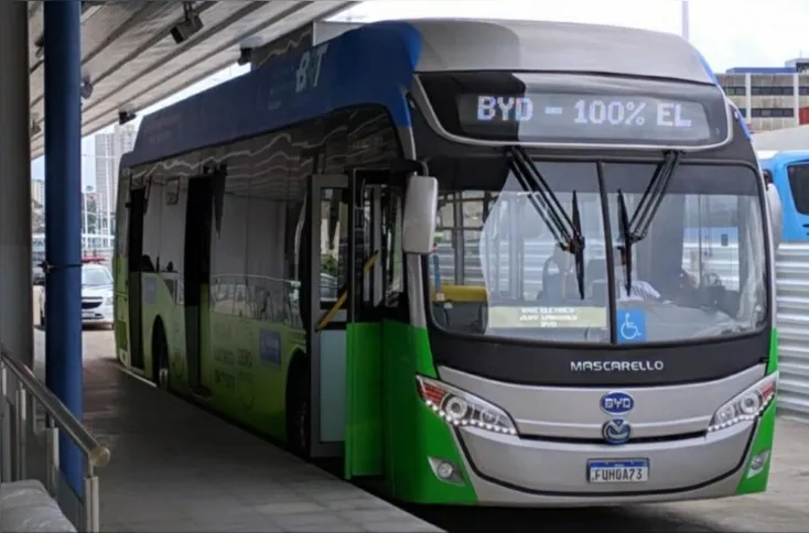Imagem ilustrativa da imagem Bruno Reis anuncia testes com ônibus elétricos em setembro