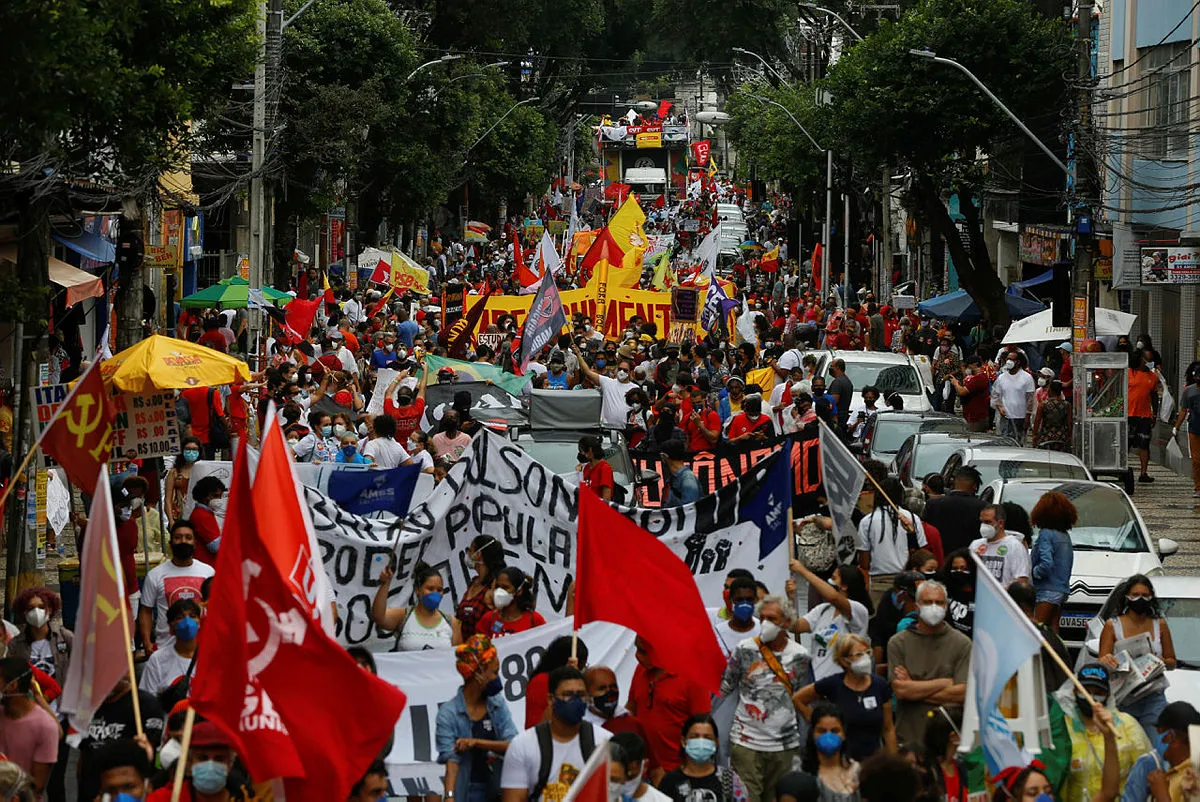 Há resistência de parte da esquerda em aderir ás manifestações convocadas pelo MBL e Vem pra Rua | Foto: Rafael Martins | Ag. A TARDE