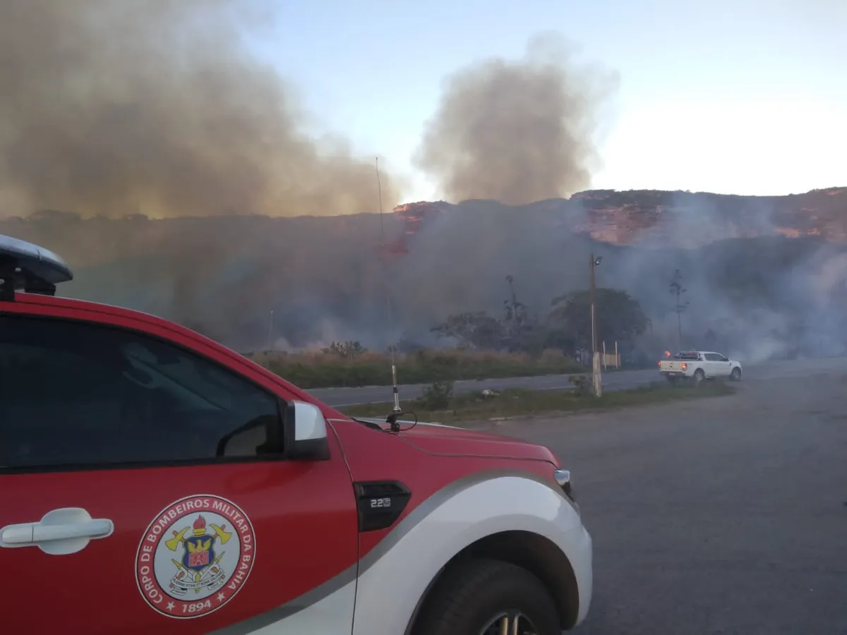 A causa do incêndio ainda é desconhecida | Foto: Divulgação | CBMBA