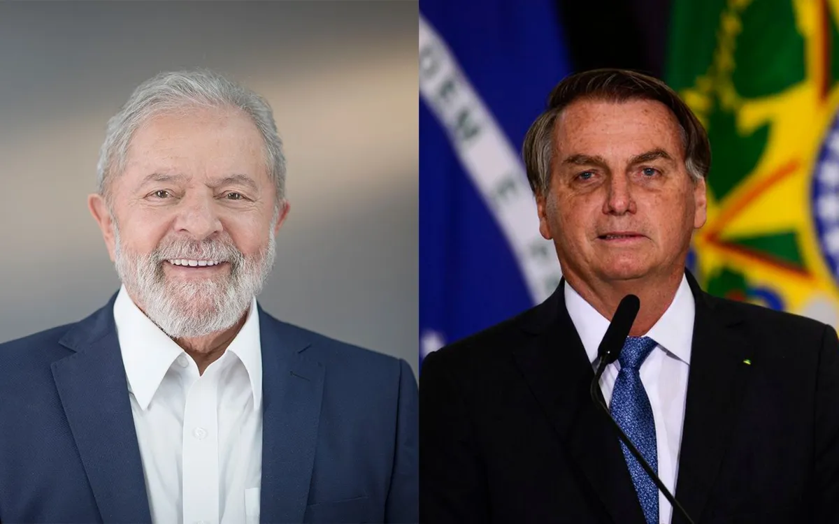 Lula e Bolsonaro são os candidatos com mais intenções de voto nas pesquisas para a eleição presidencial de 2022 I Foto: Divulgação