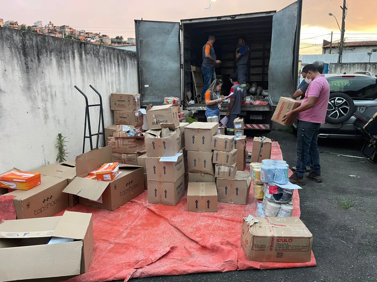 Material foi roubado na Fazenda Grande do Retiro e recuperado no Lobato | Foto: Divulgação/ SSP