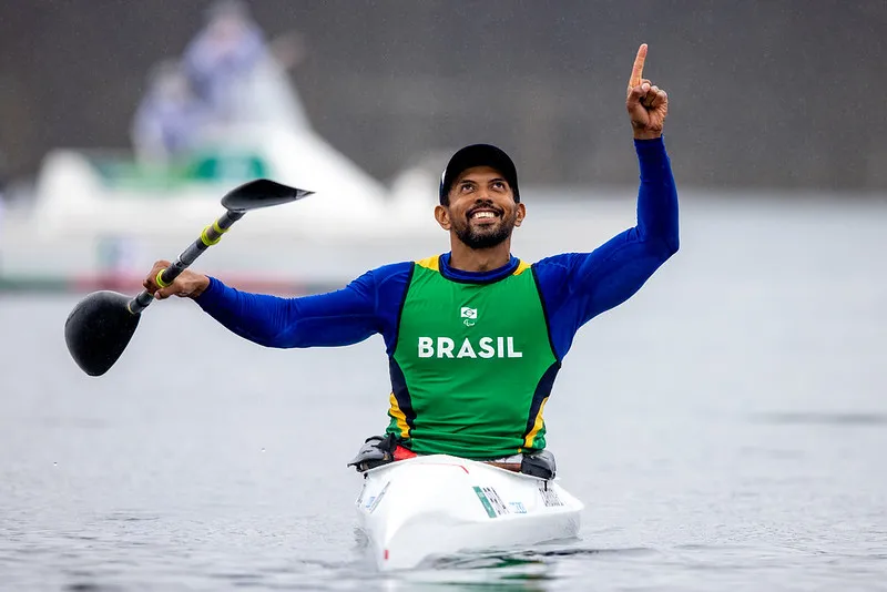 O atleta, que nasceu em Picos, terminou a prova em 48s031 | Foto: Miriam Jeske | CPB | Direitos Reservados