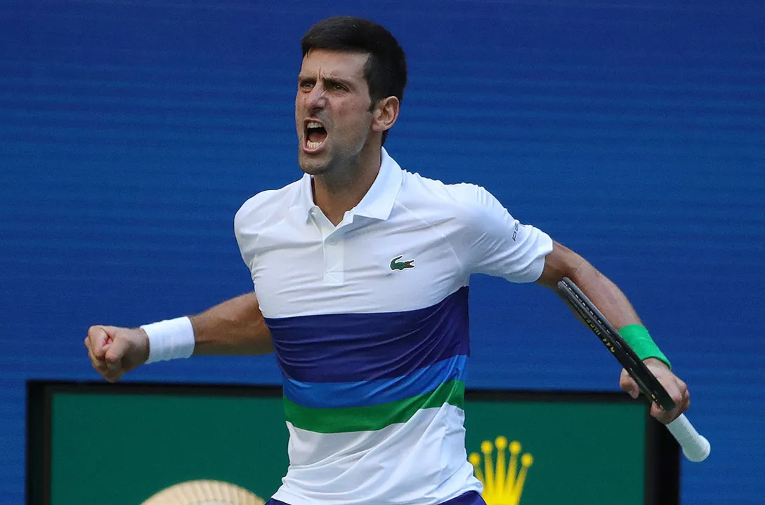 O líder do ranking mundial superou Brooksby, de 20 anos, de virada, com parciais de 1-6, 6-3, 6-2 e 6-2 | Foto: Kena Betancur | AFP