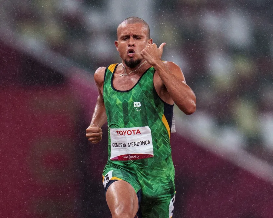 Carioca completou a prova em 22s62; Christian Gabriel terminou em 8º | Foto: Joe Toth | AFP