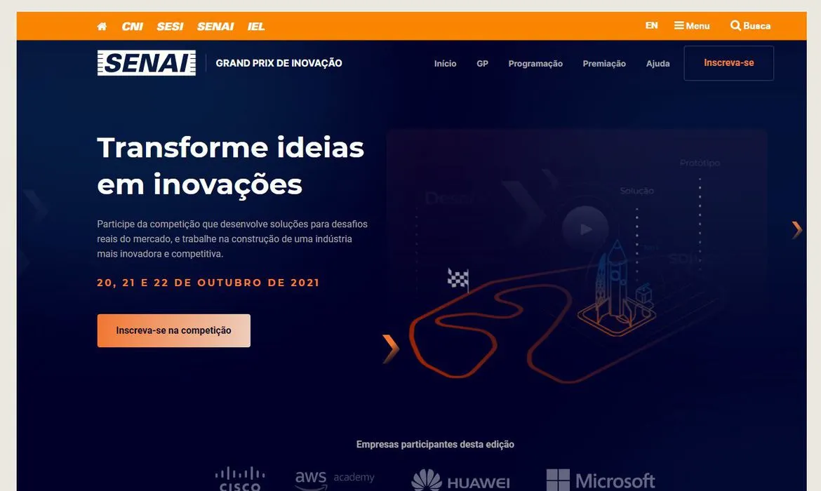 Desafios terão de ser resolvidos por estudantes | Foto: Serviço Nacional de Aprendizagem Industrial