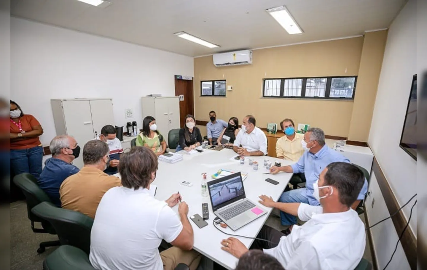 A revitalização e preservação da Lagoa de Itacimirim foram alguns dos temas discutidos no encontro.