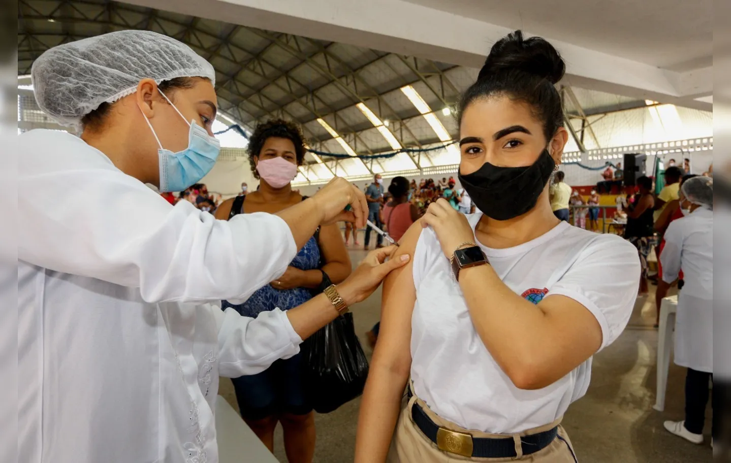 Município começou a vacinar o público menor de 18 anos | Foto: Divulgação/ Rafael dos Anjos