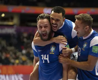 Brasil derrota o Marrocos e vai à semifinal da Copa do Mundo de futsal
